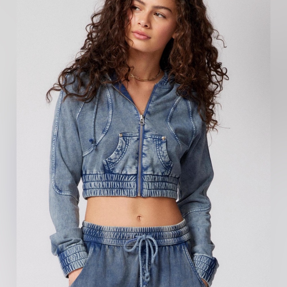 Urban Outfitters Out From Under Rocco Zip up Hoodie